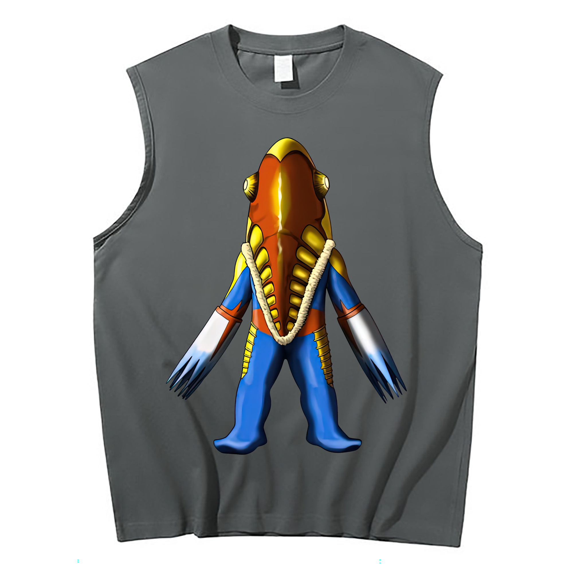（画像用） ウルトラマン Ultraman コットン100％タンクトップ（フロントプリント）